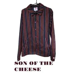 [美品]‼️SON OF THE CHEESE ストライプコーチジャケット　Mのサムネイル