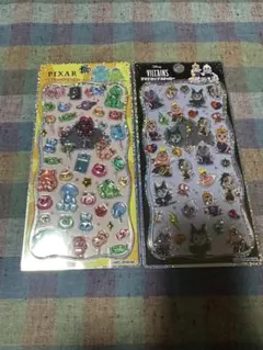 プチドロップステッカー　ピクサー　ヴィランズ