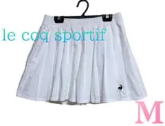 le coq sportif プリーツスコート ホワイト M