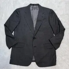 【美品】BURBERRY バーバリー テーラードジャケット 総裏 グレー M