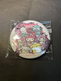 【即購入⭕️】サンリオキラキラBIG缶バッジ 集合絵 サンリオキャラクターズ