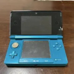 【ジャンク品】　任天堂 Nintendo 3DS 本体 アクアブルー
