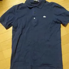 LACOSTE ネイビー ポロシャツ SLIM FIT