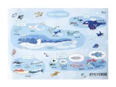 お風呂ポスター ポケモン生態図鑑のサムネイル