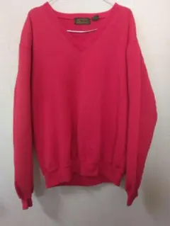 80s レア eddie bauer 黒タグ 短丈 横広 スウェット Vネック