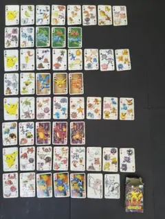 希少】初代ポケモン 151ぴき大集合トランプ 1997年2月号 てれびくん