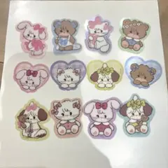 サンキューマート フレークシール mikko 12枚セット