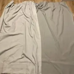 グリーン　カーテン　2枚セット　色違い　布カーテン　180cm