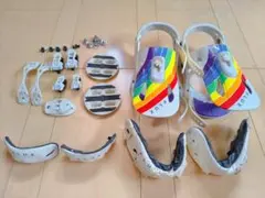 FLUX スノーボード ビンディング レインボーカラーのサムネイル