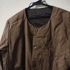 ノーカラージャケット ダウン