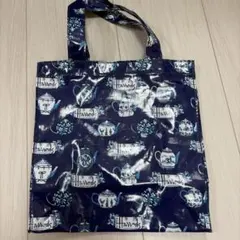 Harrods ティーポット柄トートバッグ