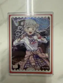 嵐千砂都 岬なこ 金箔サインカード ラブカ ラブライブ カード トレカ