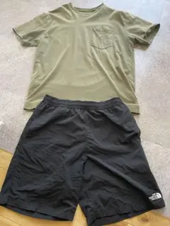 ノースフェイス　セット　Tシャツ　短パン