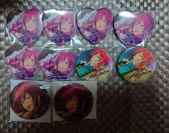 あんスタ 一番カフェ ハート缶 周年 缶バッジ 夏目