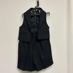 黒いストライプ セレモニースーツ