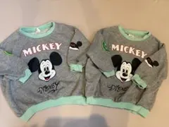 Disney ミッキーマウス トレーナー 90cm 2着