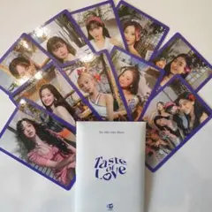 TWICE Taste of Love トレカ10枚セット先着購入特典