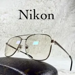未使用　Nikon　TITEX　ニコン　サングラス　ツーブリッジ　ブラウンレンズのサムネイル