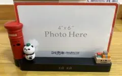 新品未使用品　フォトフレーム　パンダ 箱入り