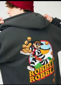 グラニフ 　マクドナルド ハンバーグラー スウェットブルゾン　 S
