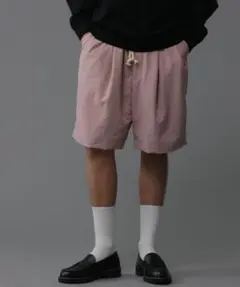 ADAM ET ROPE'／ワッシャー ワイド イージーショーツのサムネイル