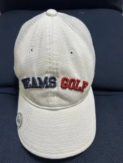 BEAMS GOLF メッシュキャップ ホワイト　NEW ERAマーカー付