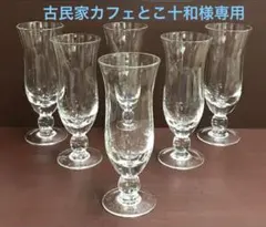 ガラス作家 村上恭一 玉足ワイングラス 2客 西山亮作小皿5客 - メルカリ