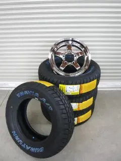 送料込☆デュラターントラビア☆225/70R16☆ホワイトレター☆デリカD5 