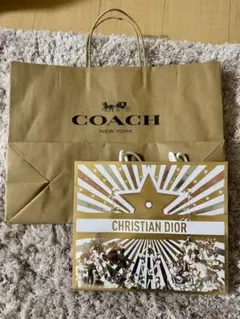 COACH & CHRISTIAN DIOR 紙袋セット