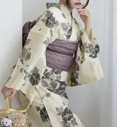 朝顔浴衣セットのサムネイル