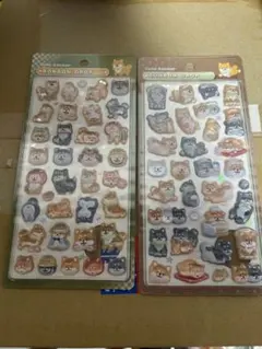 正規品　和柄　ボンボンドロップ　シール　柴犬　犬　豆柴　しばいぬ