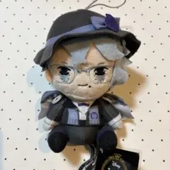 ツイステ　ハンドメイド風 お座り ぬいぐるみ アズール マスコット