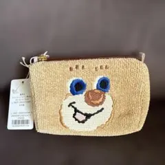 LOVERARY by FEILER ドアップテディ　ポーチ