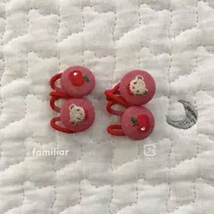 ファミリア　ヘアゴム　試着のみ