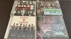 EXILE CD＋DVD4枚セット