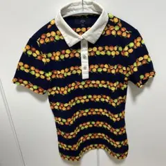 【美品】Callaway フルーツパターン ポロシャツ M