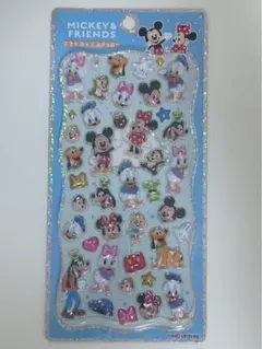【正規品】ミッキー&フレンズ　プチドロップステッカー