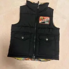 ヒスミニ　ダウンベスト　レ HYSTERIC MINI（ヒステリックミニ）の「HYS MINI WONDERLAND MINILA RV