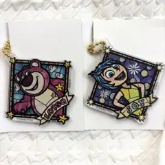 PIXER 二層アクリルキーホルダー　ロッツォ　よろこび