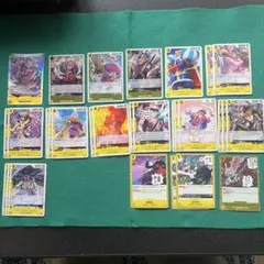 ワンピースカードゲーム 黄色ビッグ・マム海賊団 デッキパーツ