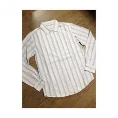 美品URBAN RESEARCH　ストライプシャツ　日本製　アーバン