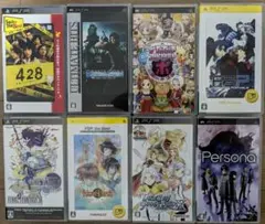 PSP ソフト 8本セット
