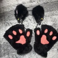 黒猫のコスプレ