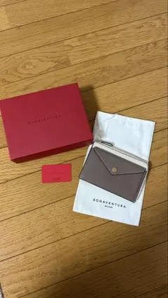 最終値下げ 新品 ボナベンチュラ トライアングルコインケース ブルー