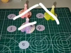 カラフルミニチュアデコレーション3色セット