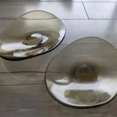 スガハラガラス　ディナープレート　ガラス皿　ガラス食器　深皿のサムネイル