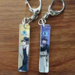 銀魂アクリルキーホルダー　志村新八　沖田総悟