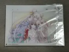 超かぐや姫！　映画上映記念商品　ラフ原画　アクリルパネル　かぐや　彩葉　ヤチヨ