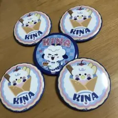 NiziU Nizoo 缶バッジ　缶バッチ　ニナ　キナ　5個　まとめ売り