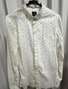 ARMANI EXCHANGE長袖シャツ 総柄 メンズMサイズ